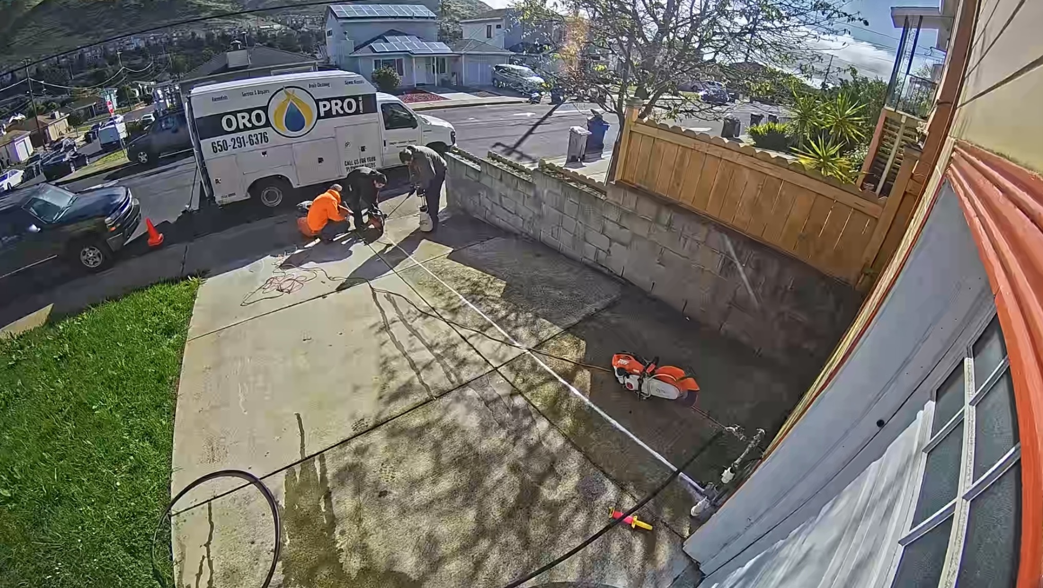 saw-cutting-trench-for-upgrade-water-service